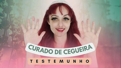 Homem cego por 8 anos é curado durante batismo