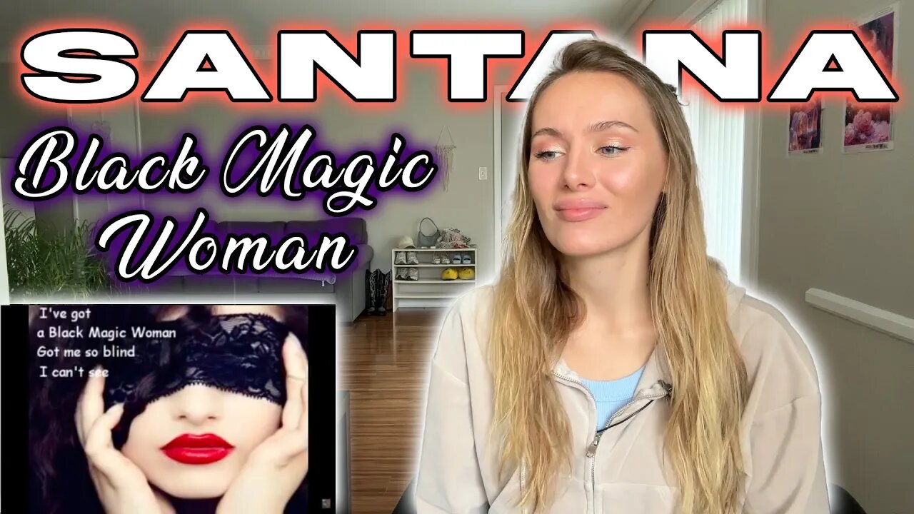 Santana-Black Magic Woman! Russian Girl First Time Hearing!