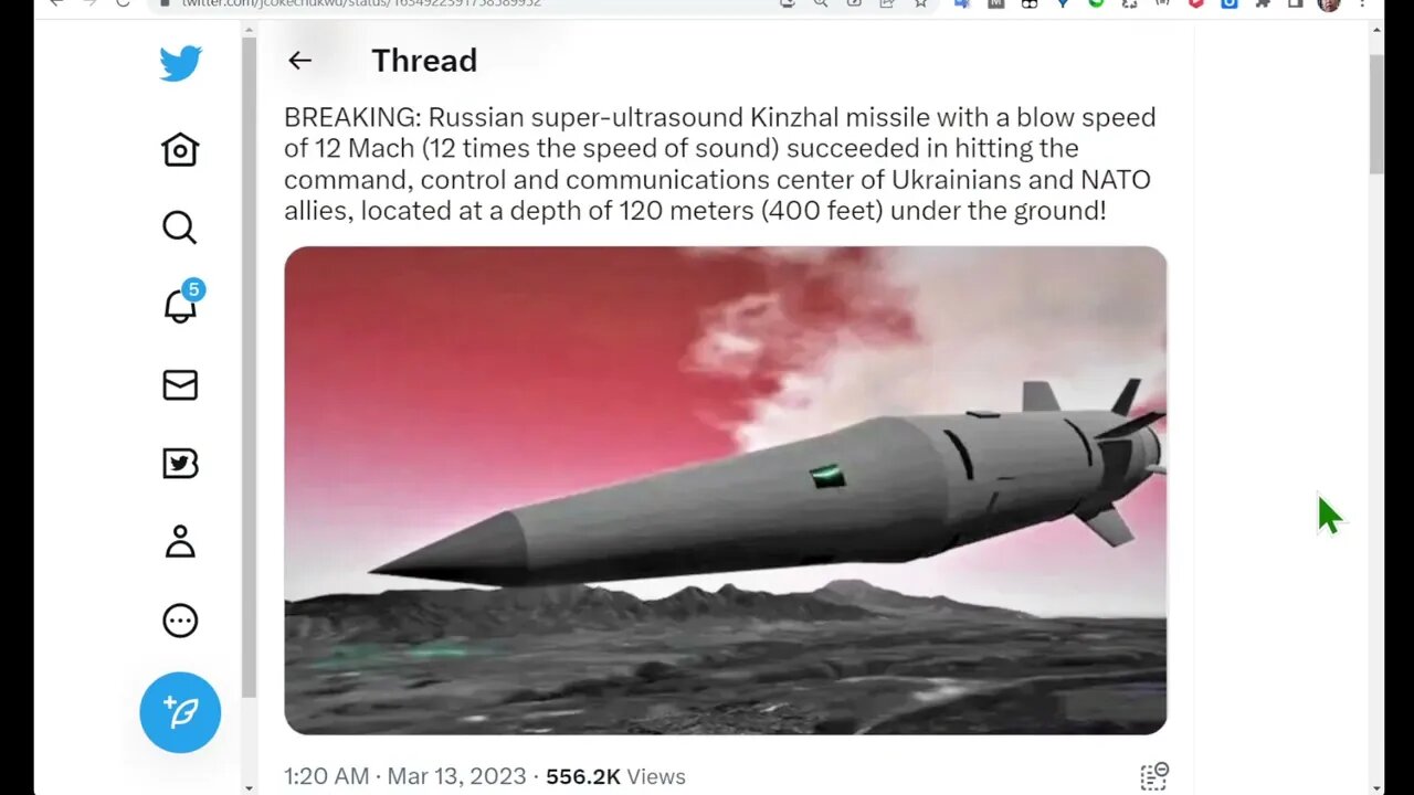 俄羅斯超高音速導彈成功擊中位於地下 120 米深處的烏克蘭和北約盟國的指揮、控制和通信中心，炸死至少 40 名外國人員 +《華盛頓郵報》正在揭露美國軍備製造業的短板，消耗太快了，已經超