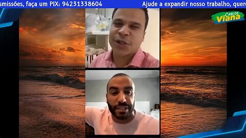 Elizeu Rodrigues e Leonardo Sales discutem em live