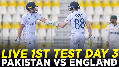 PAKISTAN vs ENGLAND match 3Day HIGHLIGHTS W W W W Wickets player testing