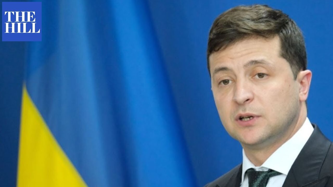 JUST IN: Zelensky Delivers Speech On "Day Of National Unity" Amid Potential Invasion