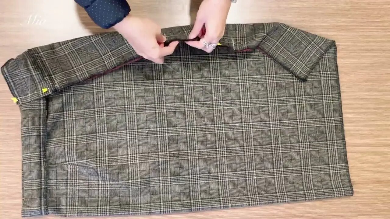 Very easy [NO ZIPPER] Sewing skirt this way is quick and easy