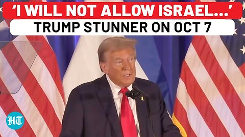 Trump’s Big Promise On October 7 Attack Anniversary_ ‘I Will Not Allow Israel To…’ _Hamas _Hezbollah