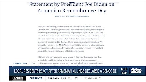 Residents respond after genocide declaration
