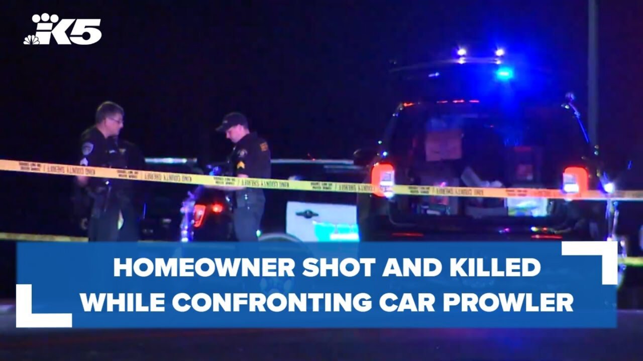 SEATTLE | Homeowner shot and killed while attempting to stop car prowler