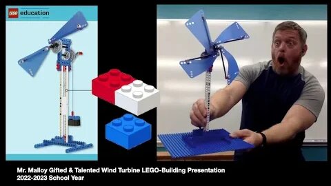 Wind Turbine LEGO Build Instructions
