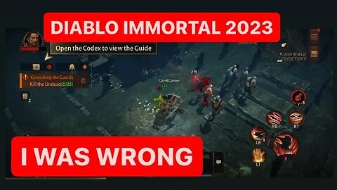 DIABLO IMMORTAL IN 2023 I like it!