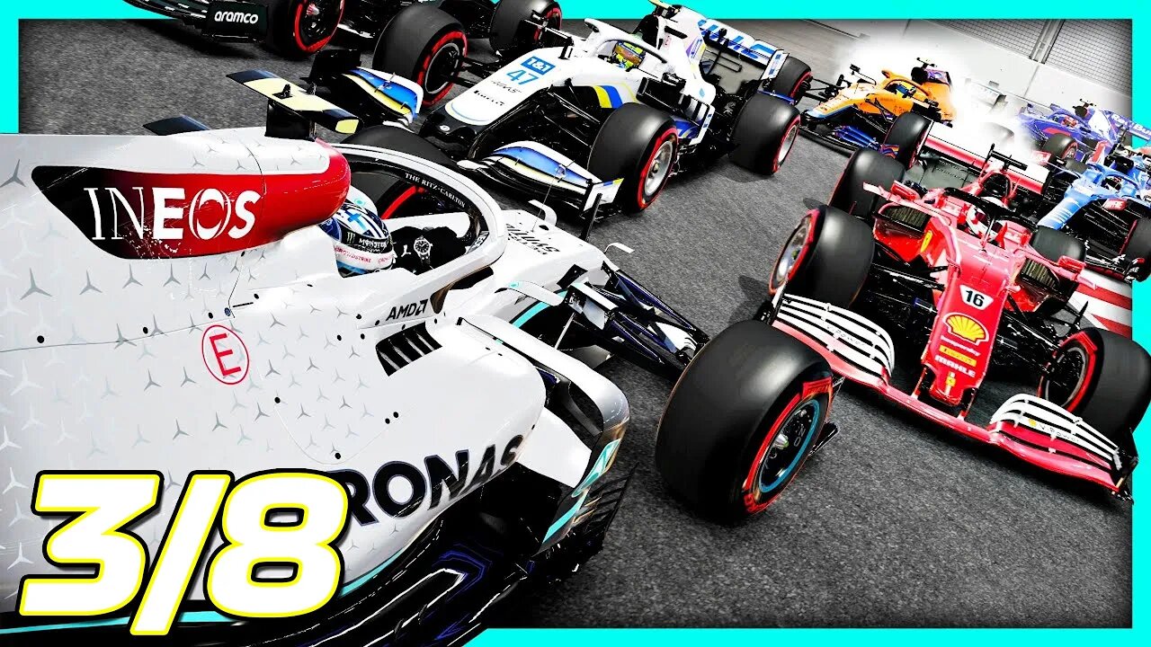 JAW DROPPING FINISH // F1 2021 Formula NASCAR | Season 4 Race 3/8