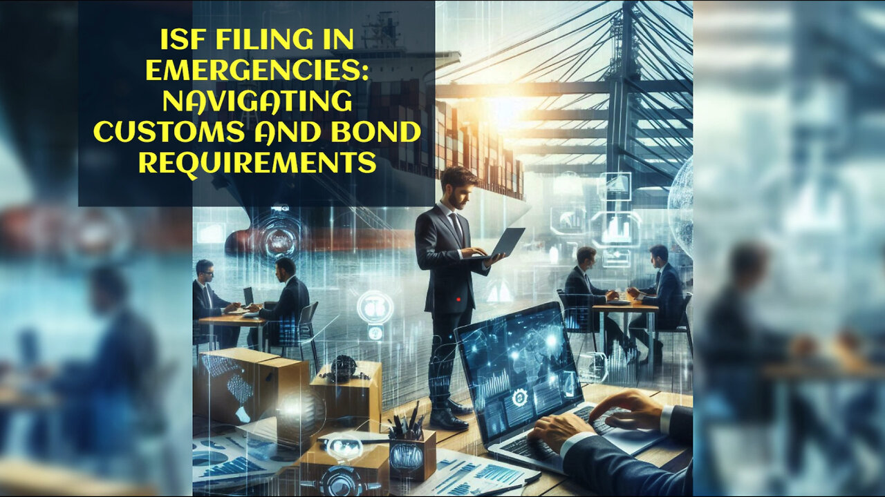 Efficient ISF Filing During Emergencies: Expert Tips for Importers