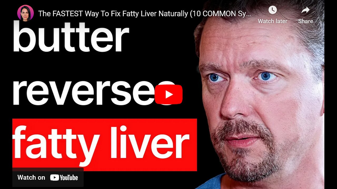 The Fastest Way to Fix Fatty Liver Naturally (10 Common Symptoms) Dr Ken Berry