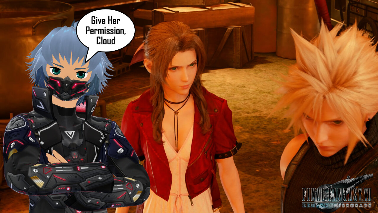 Aerith Asks For Permission | Final Fantasy 7 Remake