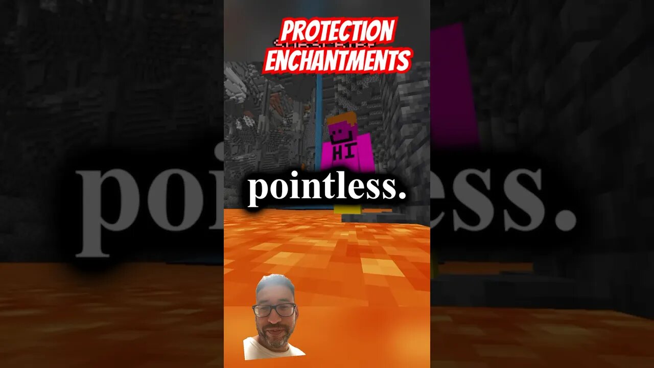 Minecraft Protection Enchantments #minecraft #enchantment