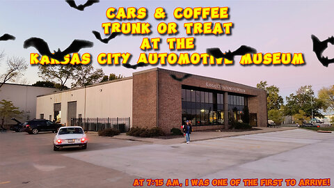 The Cars & Coffee "Trunk Or Treat" At The KC Auto Museum - October 19th, 2024