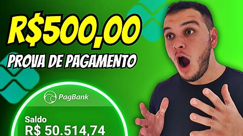 GANHEI R$500,00 VIA PIX - SITE PARA GANHAR DINHEIRO NA INTERNET