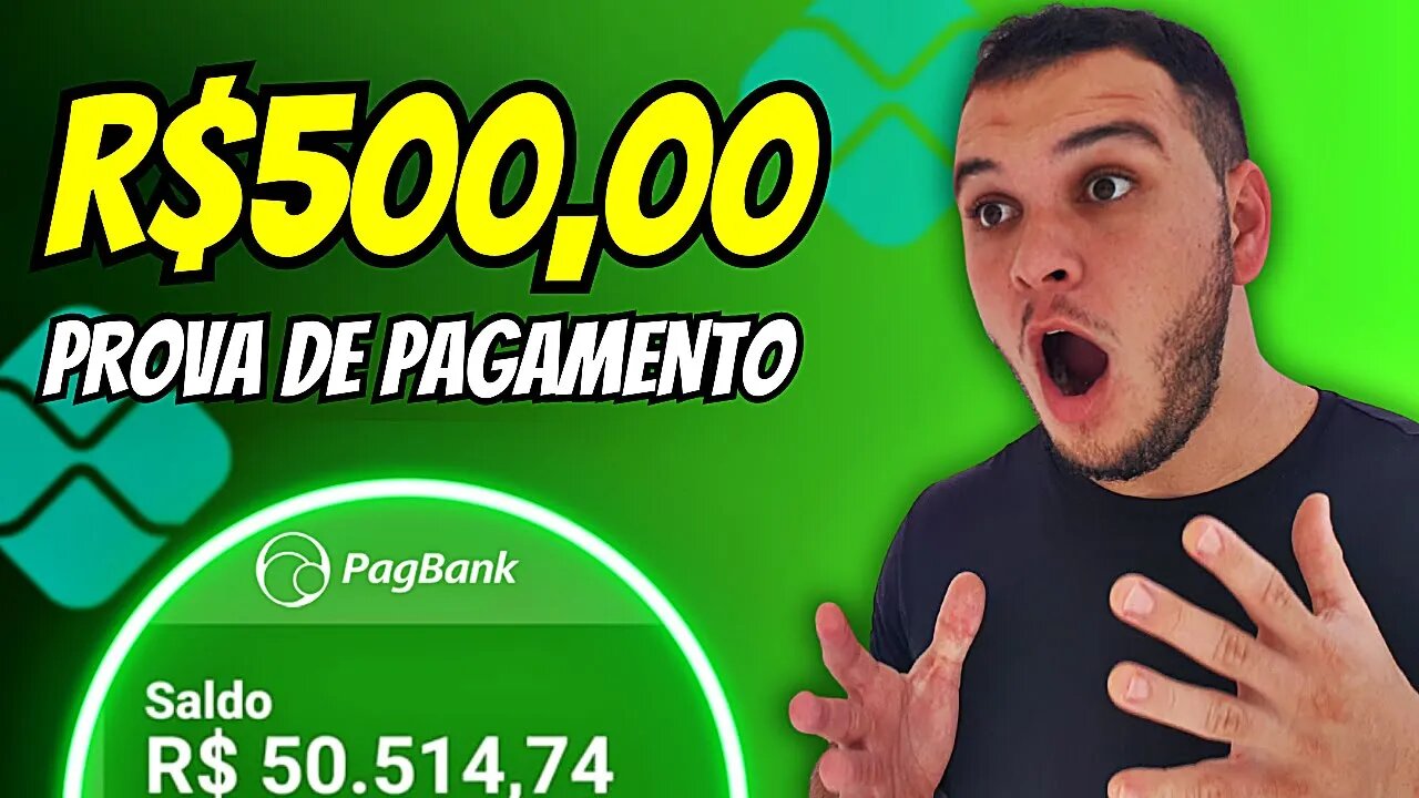 GANHEI R$500,00 VIA PIX - SITE PARA GANHAR DINHEIRO NA INTERNET