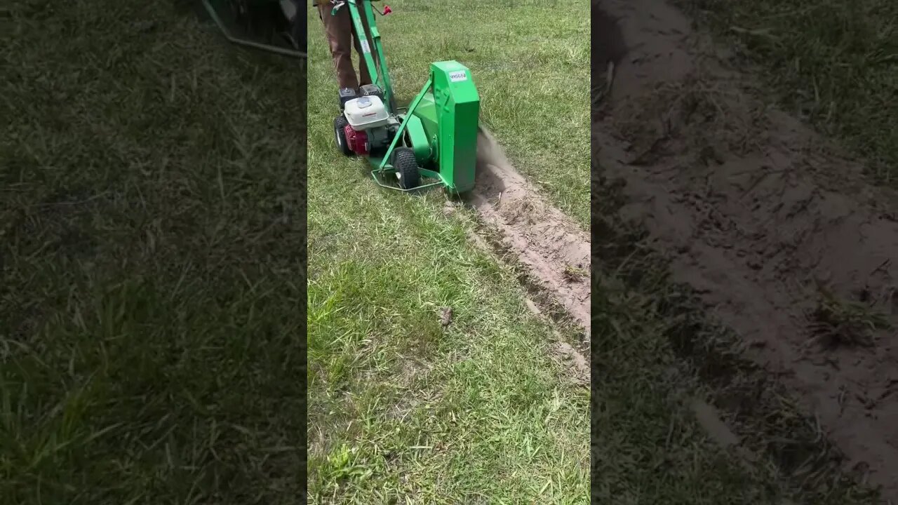 Part 1 of Fall Garden Preparation #shorts #garden #gardening #trenching