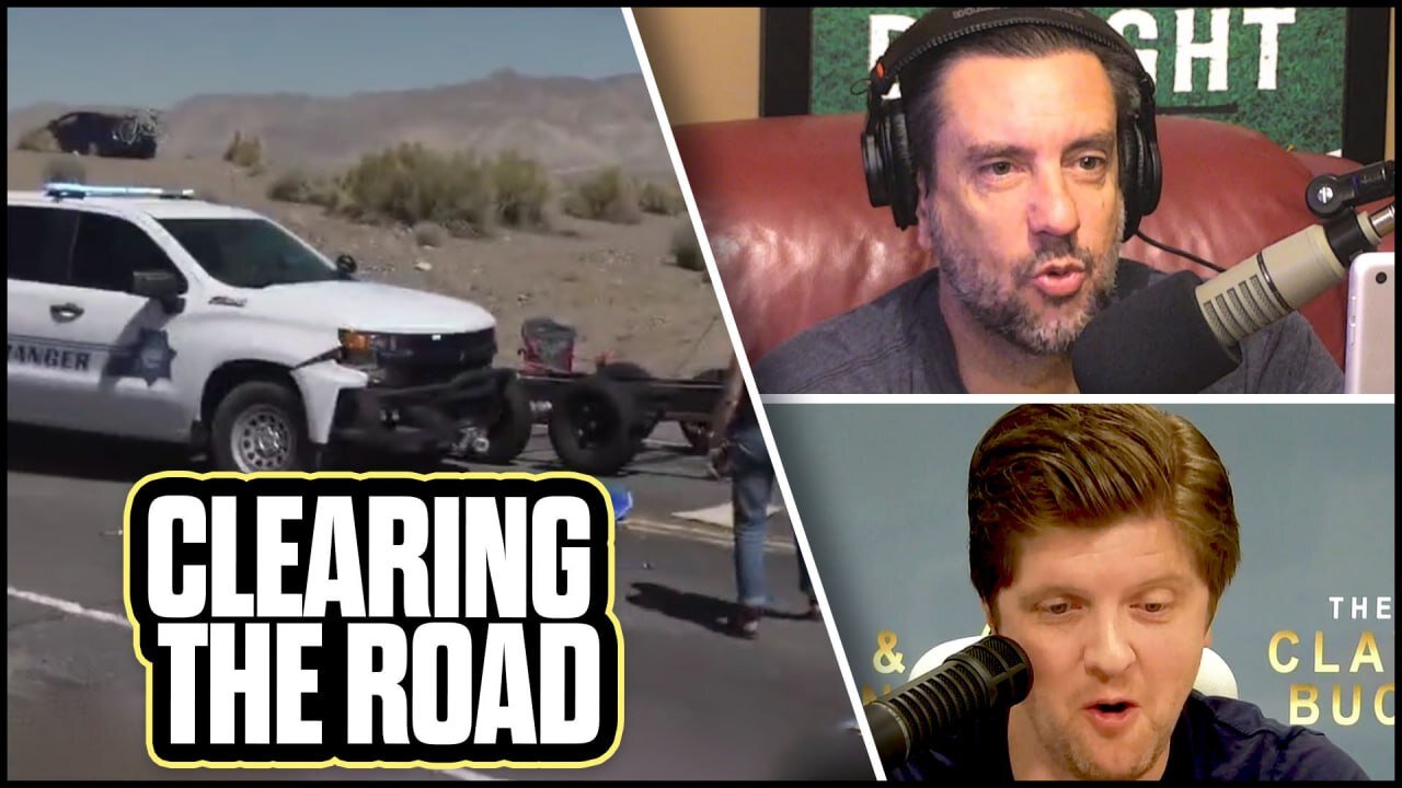 Nevada Rangers Plow Through Burning Man Climate Protesters | The Clay Travis & Buck Sexton Show