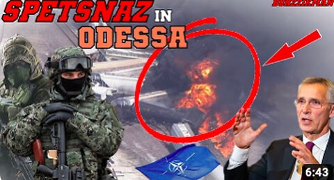 Russian Spetsnaz Derailed A Military Train With NATO Weapons In ODESSA Oblast!