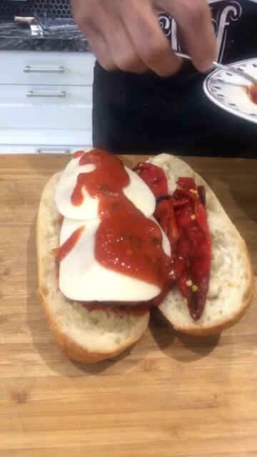 Meatball sandwich