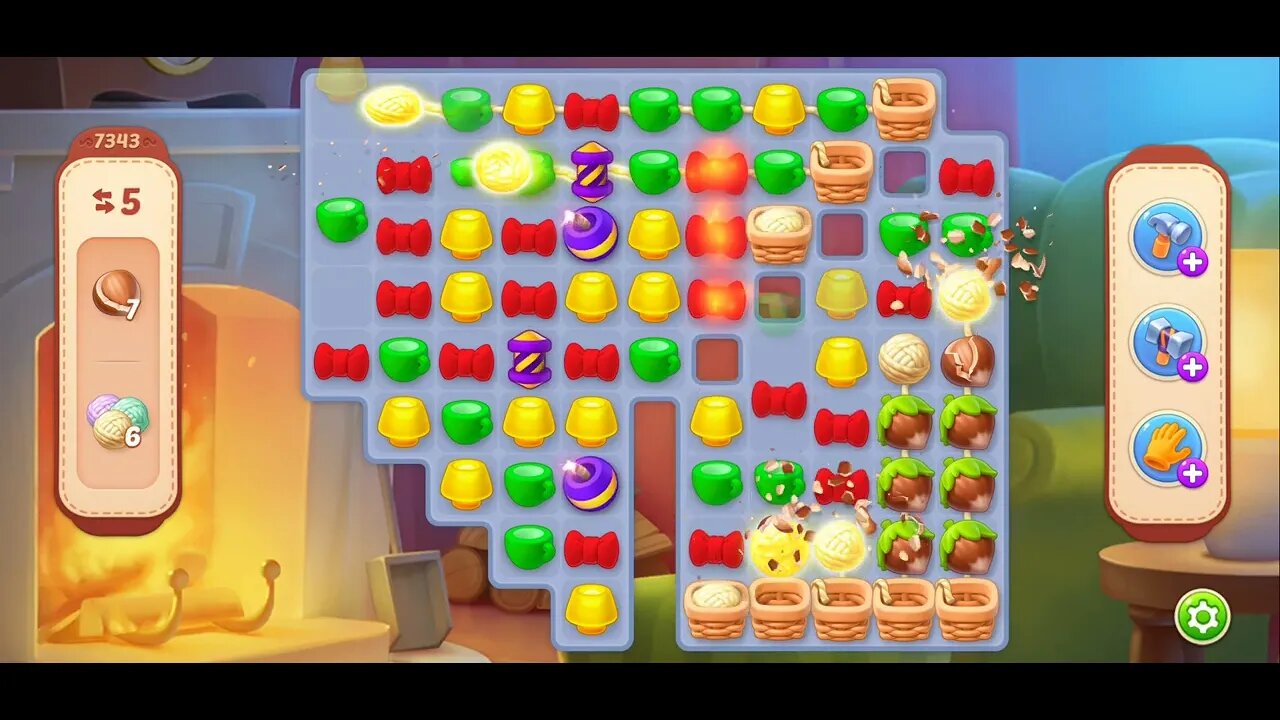 Playrix Homescapes Gameplay Walkthrough Level 7343