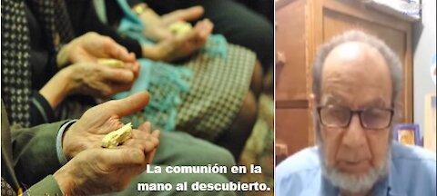 La comunión en la mano al descubierto.