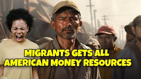 BLACK WOMAN SELLS FOOD TRUCK FOR $2500 MIGRANTS SAYS I'LL BUY IT WHEN GOVERNMENT GIVES HIM THE MONEY