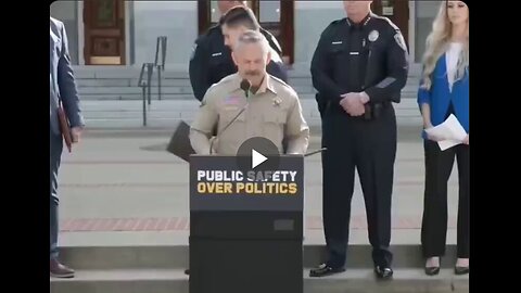 A California sheriff takes a strong stand against Governor Newsom and the woke agenda.