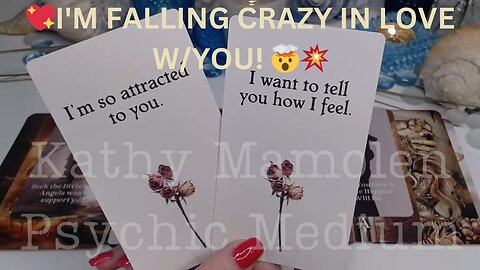 💖I'M FALLING CRAZY IN LOVE W/YOU! 🤯💥THESE FEELINGS ARE REAL💓✨COLLECTIVE LOVE TAROT READING 💓✨