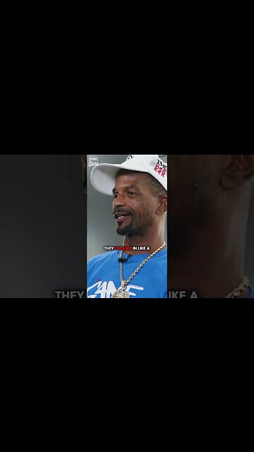 Charleston White explains his work with the YOUTH!