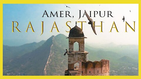 Unbelievable Beauty Of Rajasthan Amer Fort In Jaipur Drone Shots || nion flix