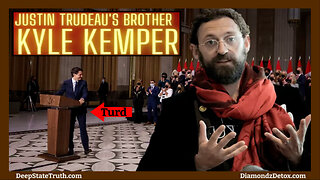 💥🇨🇦 This is Crime Minister Justin Trudeau's Brother Kyle Kemper ✮⋆˙ Who Do You Suppose He's Talking To Here? Justin? 👀