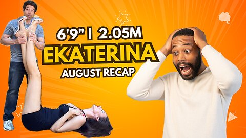 6’9 | 205 cm: Ekaterina Lisina’s Top August 2024 Highlights | Tall Girl Moments, Funny Reels & More!