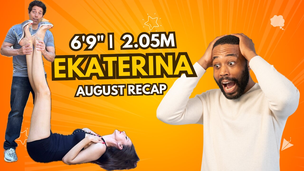 6’9 | 205 cm: Ekaterina Lisina’s Top August 2024 Highlights | Tall Girl Moments, Funny Reels & More!