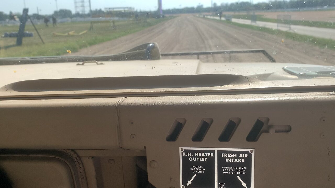 Humvee (Military Hummer H1) experience as a passenger part 1