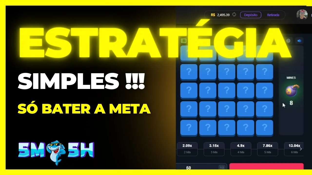 BATENDO A META NO MINES COM DUAS ESTRATÉGIAS DIFERENTES
