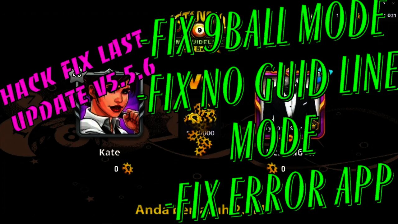 Cit 8ball Pool last Update v5.5.6 | Hack 8ball pool triple Line