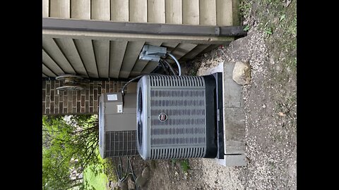 Hvac new install in the attic