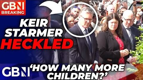 WATCH | Keir Starmer HECKLED whilst laying flowers in Southport: 'Is it MY children NEXT?'