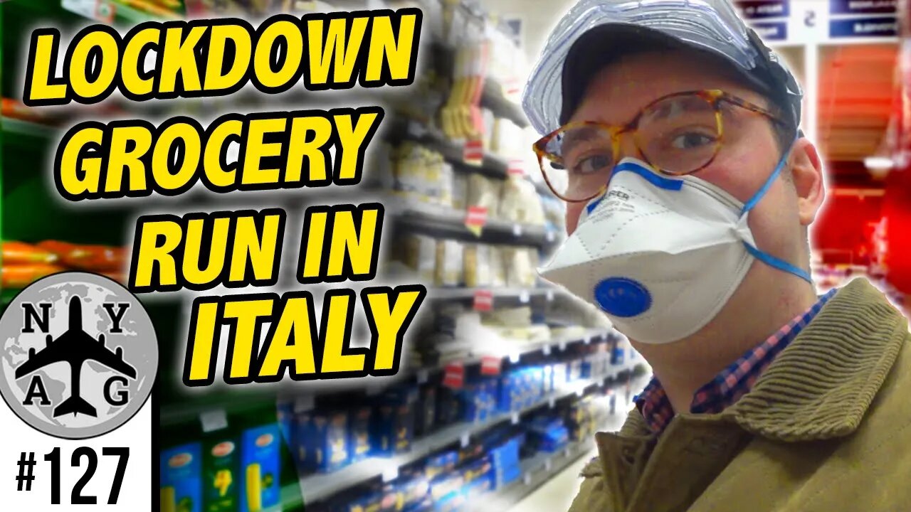Grocery Shopping During The Coronavirus Situation in Italy