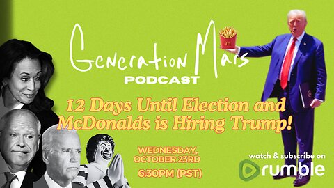 Trump Trolls Kamala AT Micky D's