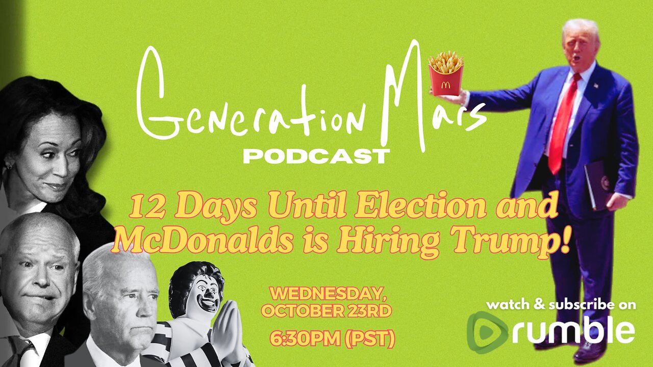 Trump Trolls Kamala AT Micky D's