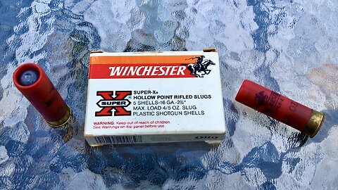 Vintage Winchester 16 Gauge 4/5 Ounce Rifled Slug - Breakdown