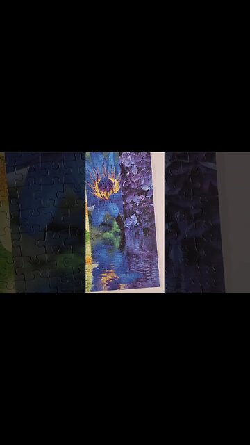 Speed Puzzling Practice Ravensburger #puzzle #shorts #jigsawpuzzles #puzzles