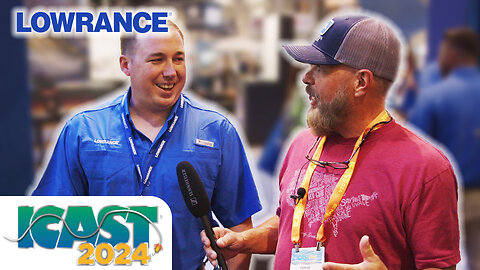 Live Sonar for cheap? LOWRANCE Interview | ICAST 2024