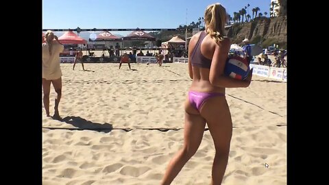 Women's Beach Volleyball Aryanna Madyson Caitlin Faith 01