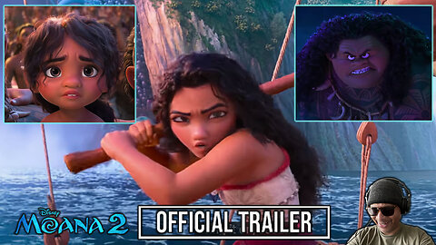 Moana 2 Official Trailer Reaction!