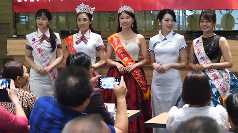 2023第十二屆台灣小姐選拔開跑記者會在‘’台北首都飯店~VGest低碳披薩餐廳‘’開跑。