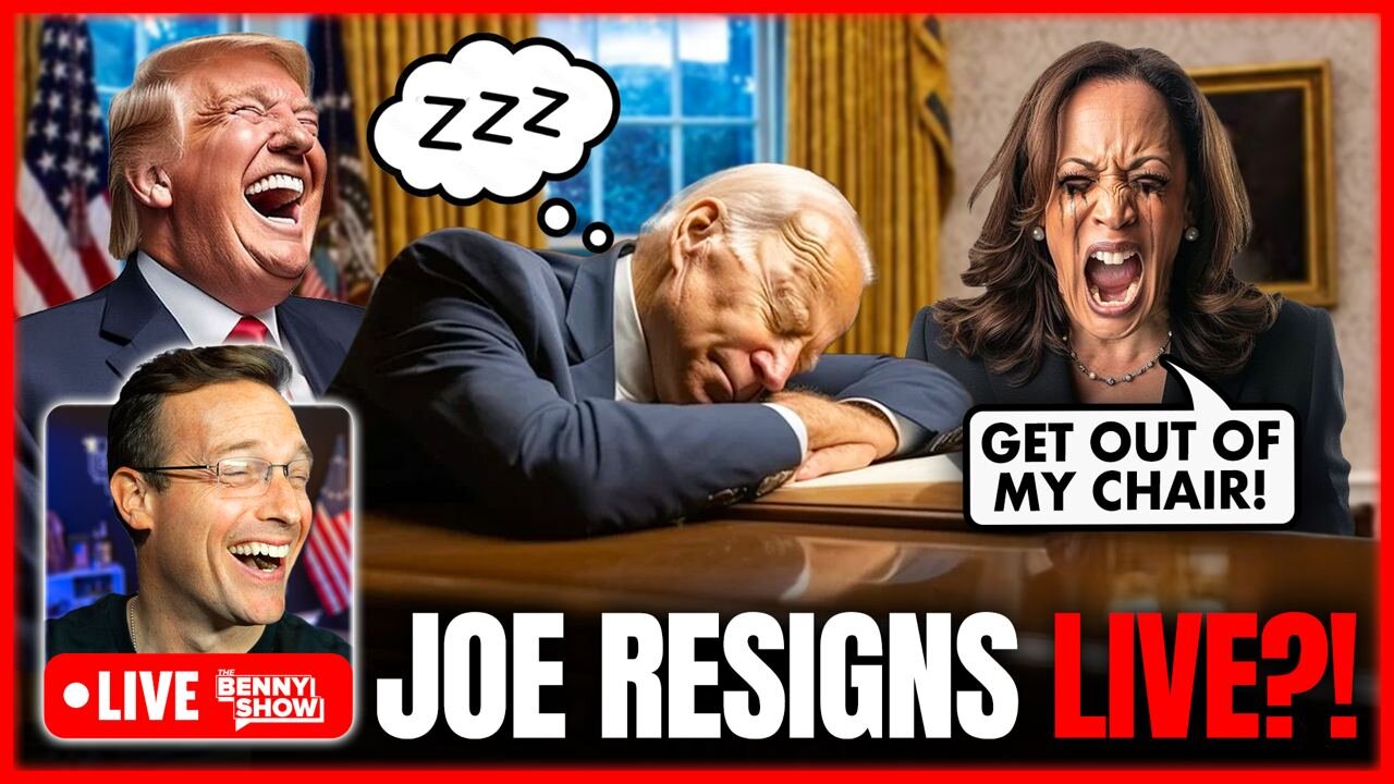 🚨Joe Biden Speaks from Oval Office After DROPPING OUT | RESIGNING Live