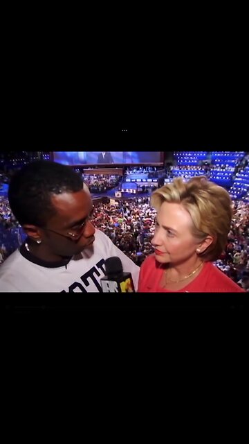 P. Diddy with Hillary Clinton (parody)